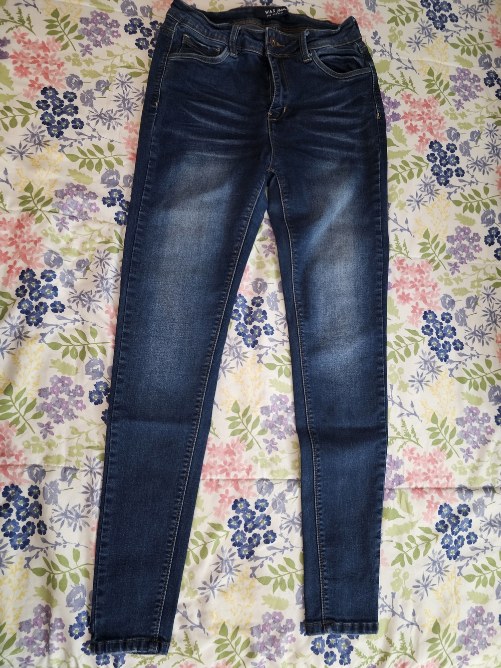Dark Blue Women's Skinny Jeans - Unbranded